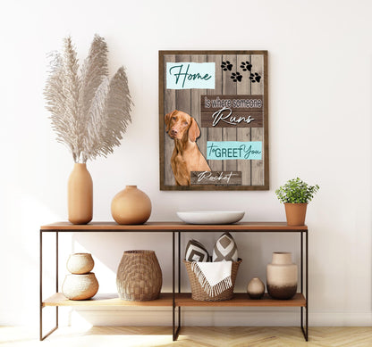 Pet Photo on Canvas - Dog Gifts - Dog Art