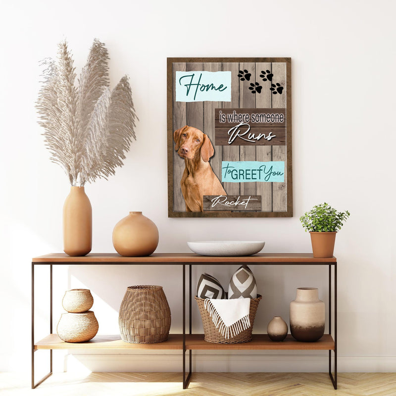 Pet Photo on Canvas - Dog Gifts - Dog Art