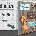 Pet Photo on Canvas - Dog Gifts - Dog Art