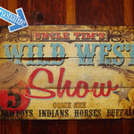 Custom, Personalized Wood Sign.  Rustic Barn Wood. Wild West Sign.  Western Sign.  Custom Cabin Sign.  Old West Sign.  Vintage Sign.