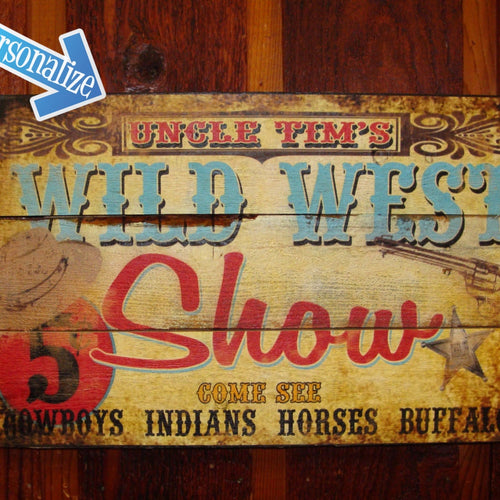 Custom, Personalized Wood Sign.  Rustic Barn Wood. Wild West Sign.  Western Sign.  Custom Cabin Sign.  Old West Sign.  Vintage Sign.