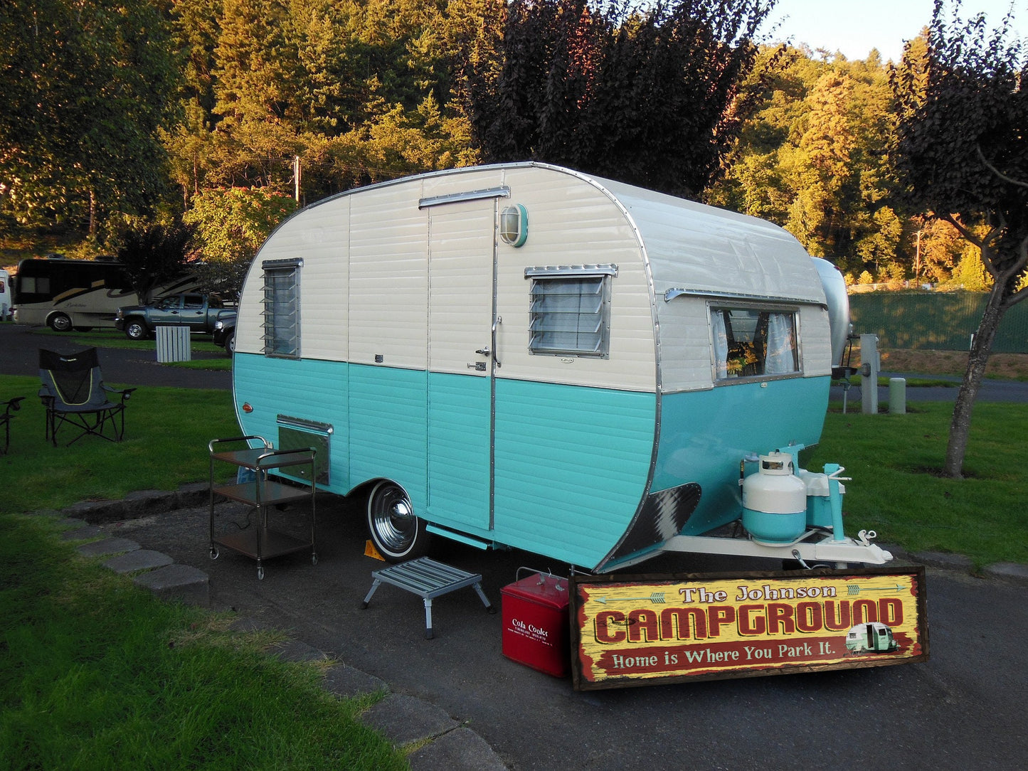 Custom Camper Sign - Home is Where you Park It