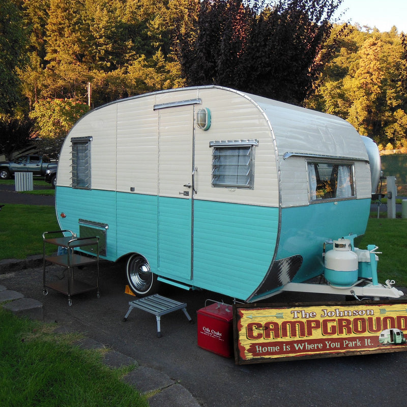 Custom Camper Sign - Home is Where you Park It