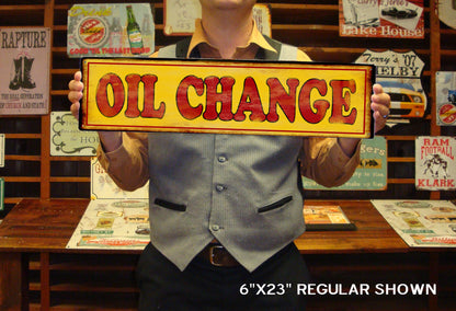 Vintage Gas and Oil Garage Signs. Real Metal