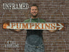 Pumpkins - Handcrafted Wooden Sign.