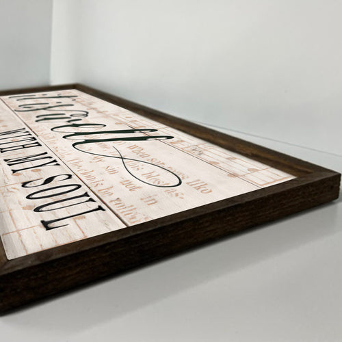 It is Well with My Soul - Wood Framed Sign