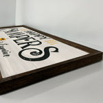 Happy Campers - Custom Sign - Handcrafted Wood Sign