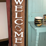 Sports themed Porch signs - with Family Name.
