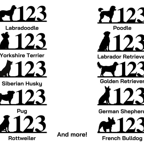 Pet Address Sign, Dog Cat Animal Metal Plaque, Pet lover, Animal Lover, Custom Pet sign, house numbers, Custom Address Sign, Home, Number