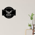 Personalize Navy Anchor Sign, Navy Graduation gift, PIR Sign, Boot camp Graduation, Metal Sign, Military Branch Sign, Pass In Review, USN