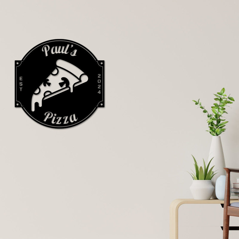 Personalized Pizza Sign, Pizza Shop Sign, Pizza Shop Decor, Custom Pizza Shop Sign, Pizza Stand Open Sign, Business Pizza Sign