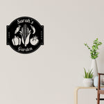 Vegetable Garden Sign, Personalized Metal Garden Sign, Business Name Sign, Mother's Day Gift, Gifts for Her, Garden Decor, Vegetable Sign