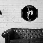 Personalized Pole Dancer Sign, Dance Studio Metal Sign, Custom Pole Dancer Sign, Dancer Gift, Club Metal Sign, Bar sign Decor