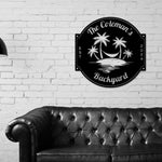 Custom Pool Sign, Pool Sign, Welcome Pool Sign, Metal Pool Sign, pool decor, Family Pool Sign, Metal Sign, Swimming Pool Sign, Beach House
