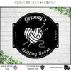 Knitting Sign, Custom Knitting Room Sign, Personalized, Metal Knitting Hobby Sign, Mom Grandma Hobby Gift, Knitting Decor, Knitting Lover