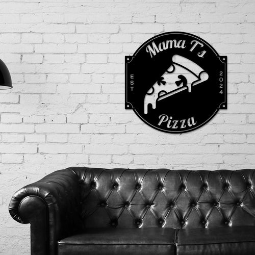 Personalized Pizza Sign, Pizza Shop Sign, Pizza Shop Decor, Custom Pizza Shop Sign, Pizza Stand Open Sign, Business Pizza Sign