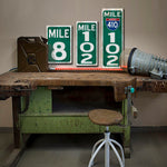Highway Marker Signs - Mile Marker Metal Signs - Custom Made