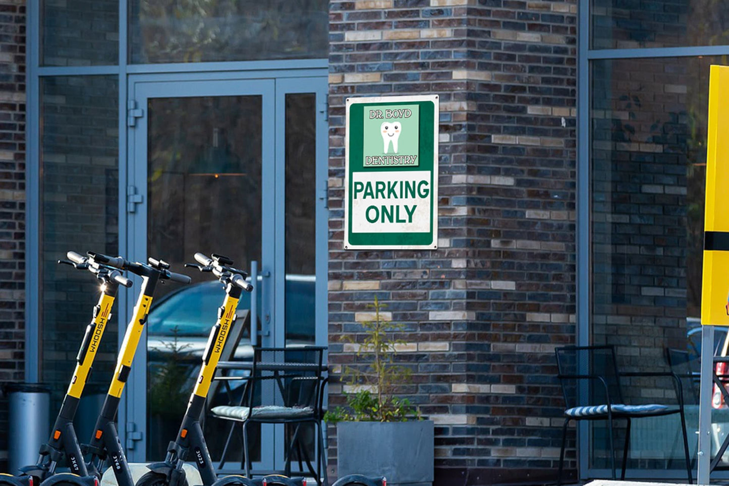 Custom Parking Only Signs - Outdoor Metal