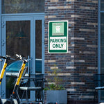 Custom Parking Only Signs - Outdoor Metal
