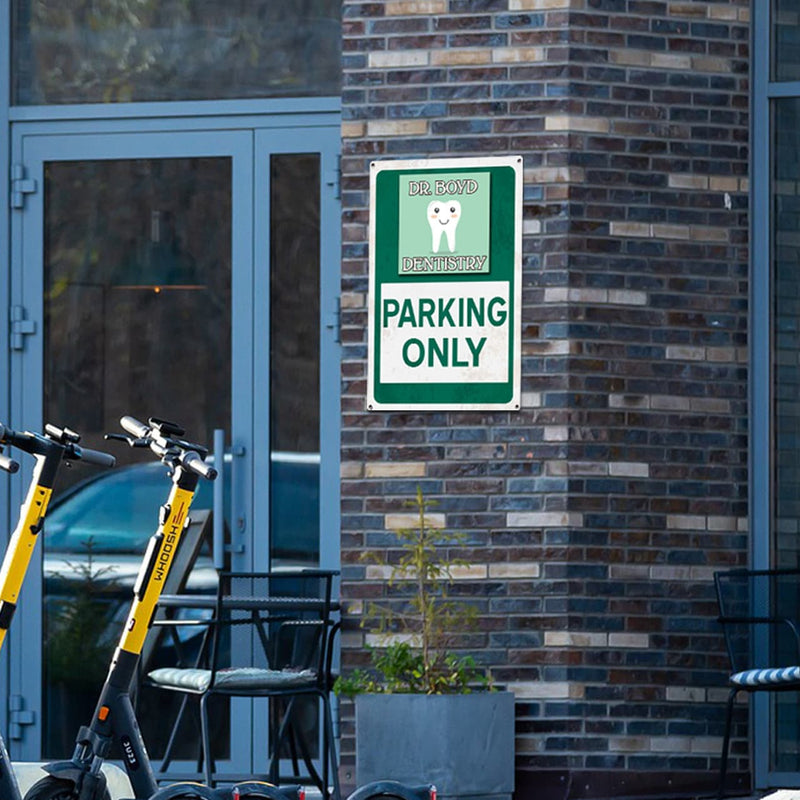 Custom Parking Only Signs - Outdoor Metal