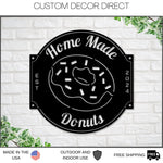 Custom Donut Shop Sign, Donut Shop Sign, Personalized Donuts Sign, Donut Shop Decor, Donut Stand Open Sign, Business Donut Sign