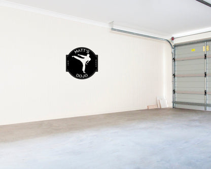 Karate Dojo Sign, Martial Arts Sign, Karate Metal Sign, MMA Gym Sign, Brazilian Jiu-Jitsu, Judo, Karate Dojo Decor, Taekwondo Custom Sign