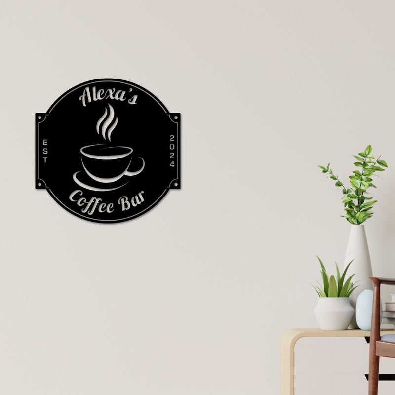 Coffee Bar Sign, Coffee Sign, Coffee Lover, Coffee, Metal Coffee Sign, Coffee Wall Art, Coffee Decor, Coffee Station Sign, Kitchen Coffee