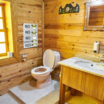 Funny Bathroom sign for Toilet Paper Etiquette