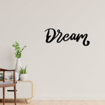 Dream Word Wall art, Word Wall art, Metal Words, Words Decor, Dream, Dream Decor