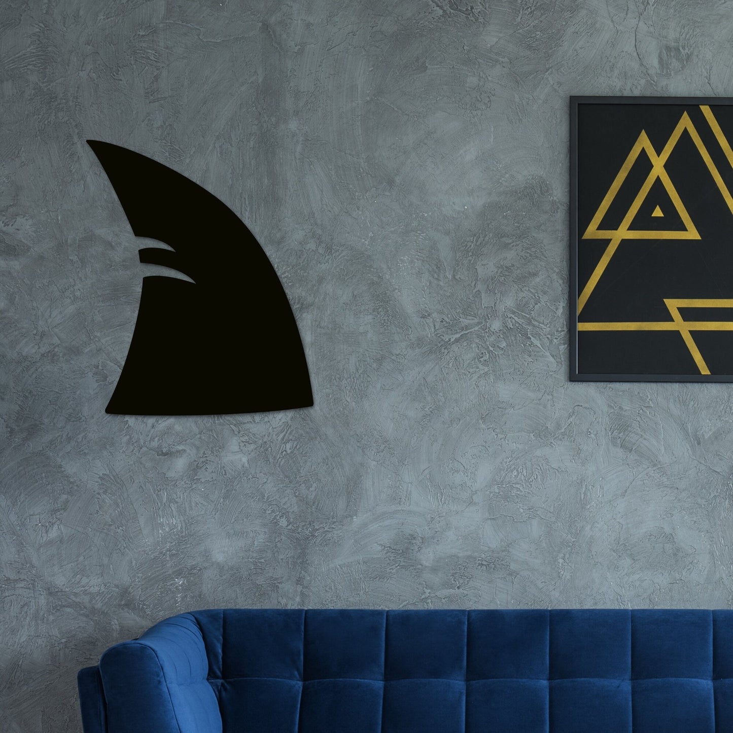 Shark Fin Wall Art, Shark fin Decor, Beach house decor, Shark Wall Art, Metal Shark Fin, Beach Decor, Shark Lover Decor, Shark Decor
