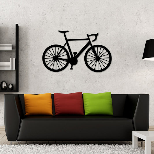 Bicycle Metal Wall Art, Metal Bike Art, Cycling Gifts , Bike Wall Sign, Bicycle Wall Decor, Cycling Art, Gifts for Dad, Fathers Day Gift