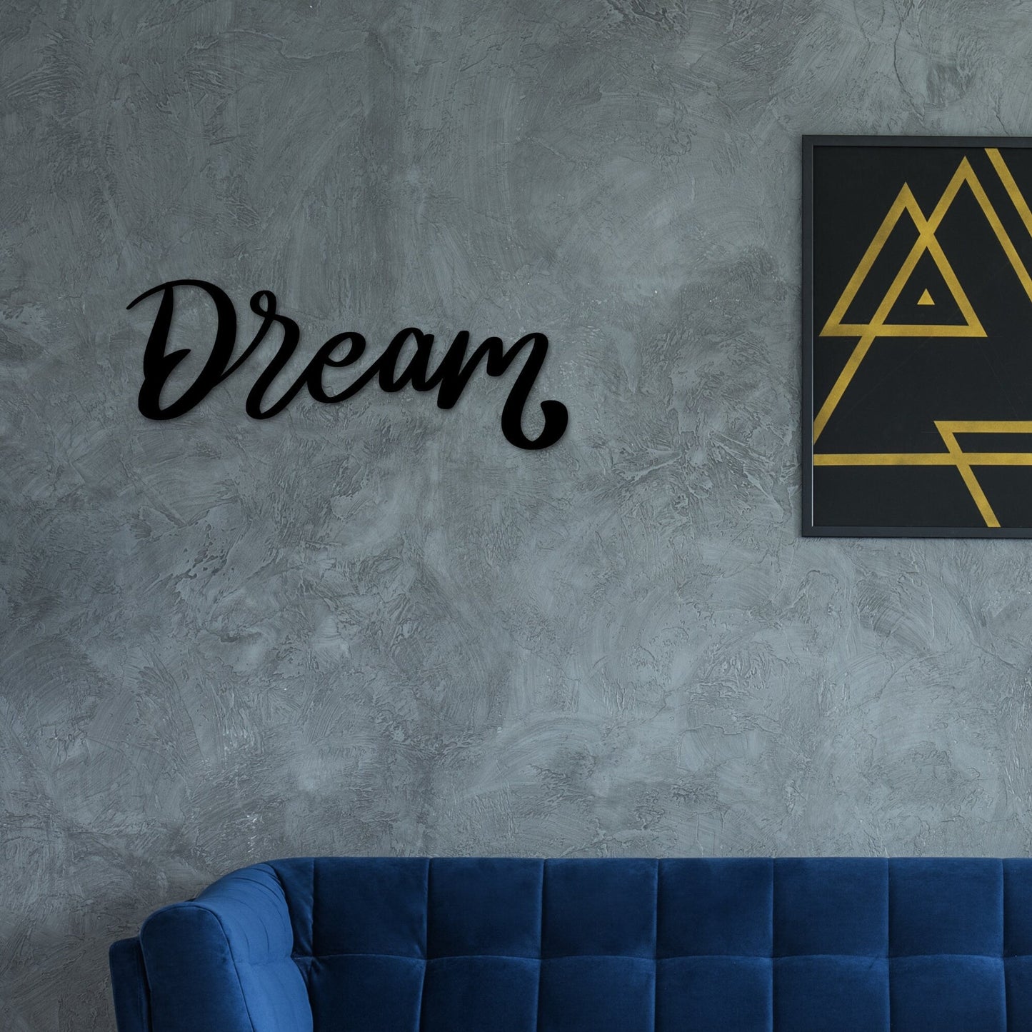 Dream Word Wall art, Word Wall art, Metal Words, Words Decor, Dream, Dream Decor