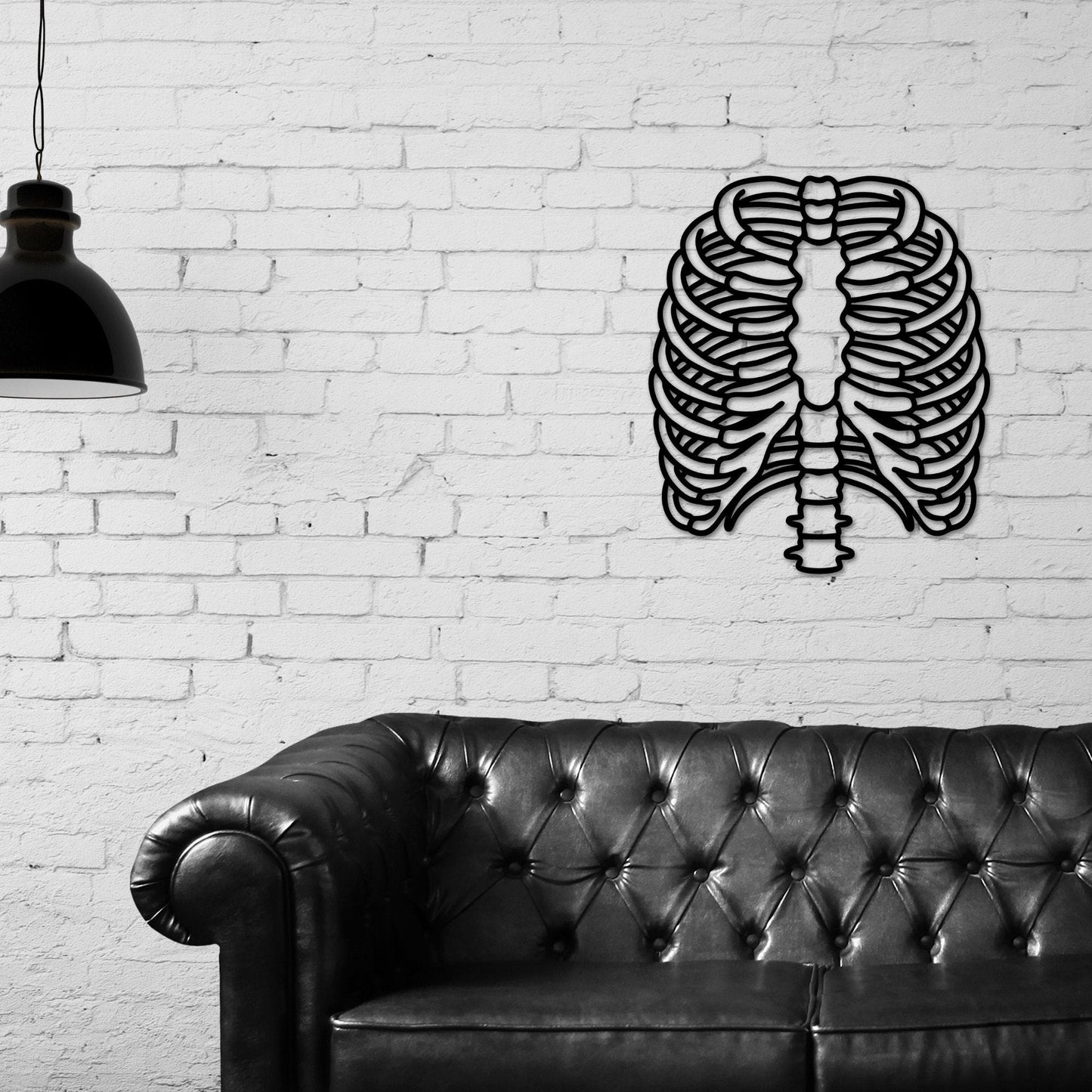 Skeleton Metal Wall Art, Bones Wall Art, Skull Wall Decor, Skeleton Line Art, Wall Decor, Minimalist Housewarming Gift, Above Bed Decor